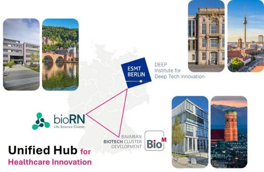 BioM, bioRN und ESMT Berlin gründen den  „Unified Hub for Healthcare Innovation“ in Deutschland