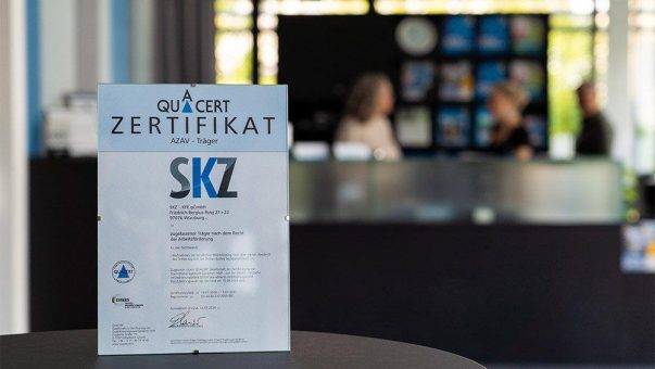 SKZ erneut als AZAV-Träger zertifiziert