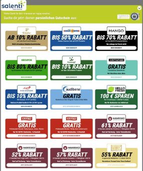 happy voucher: das neue Gutschein-Portal von salenti