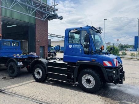 ORTEN Electric-Trucks liefert batterieelektrischen ET400 an Henkel für emissionsfreie Werkslogistik