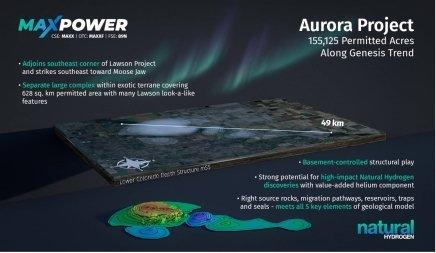 MAX Power erweitert sein Portfolio um die Genehmigungen für das Aurora-Projekt in der Nachbarschaft von Lawson und vergrößert seine Landfläche in Saskatchewan um mehr als 50% auf 2 Millionen Acre