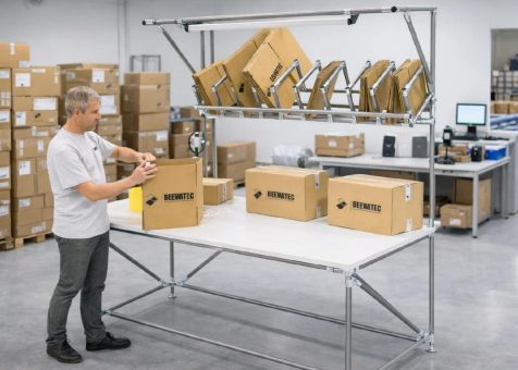 Versandtische als Schlüssel zur effizienten Logistik: Wie ergonomische Packplätze Prozesse optimieren