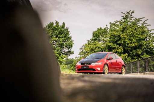 Leichte OZ-Felgen am japanischen Hot Hatch Civic Type R