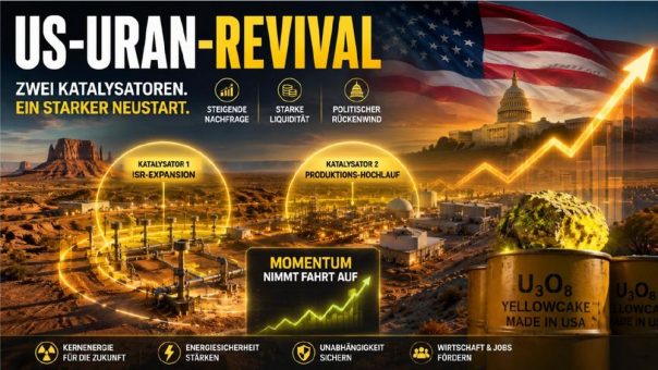 Uran-Comeback nimmt Fahrt auf: Zwei US-Werte vor neuen Katalysatoren!