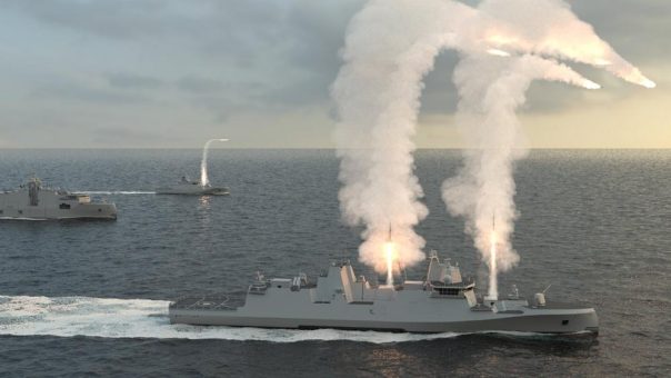 Rheinmetall präsentiert mit der GMF140 die Fregatte der nächsten Generation