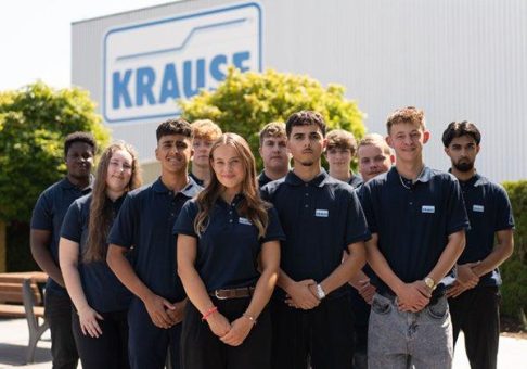 Elf Nachwuchskräfte starten bei KRAUSE in Ausbildung und Jahrespraktikum