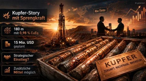Rio Tinto plant 15 Mio. USD-Einstieg! Kein Wunder, bei solchen Ergebnissen!