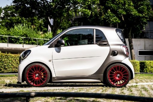 Snoopy: Rote OZ-Felgen und mehr für den Smart Fortwo 453