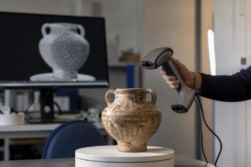 3D-Scanner in der Kulturgutdigitalisierung: Die Deutsche Digitale Bibliothek zählt über 51 Millionen Objekte von mehr als 700 Einrichtungen