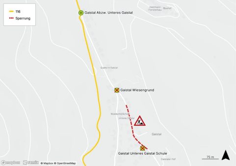Teilsanierung Gaistalstraße: Haltestellen entfallen