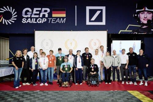 Inklusive Regatta beim SailGP in Sassnitz: Norwegen gewinnt nach 32 Wettfahrten