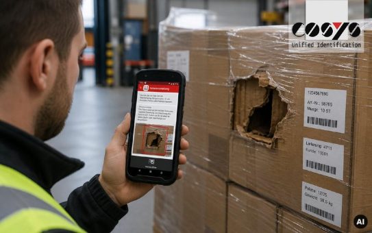 KI Bildanalyse unterstützt die Warenkontrolle im Wareneingang