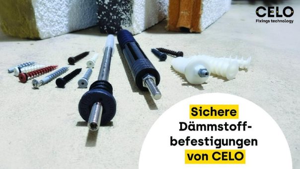 Mit CELO sicher an WDVS befestigen – ganz ohne Wärmebrücken