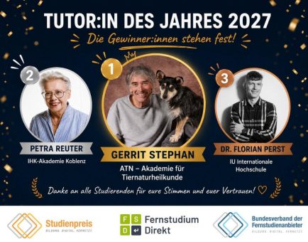 Gerrit Stephan ist „Tutor des Jahres 2027“