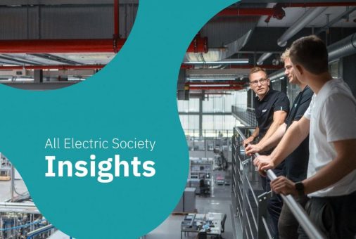 All Electric Society Insights: Energieeffizienz als Wettbewerbsfaktor nutzen