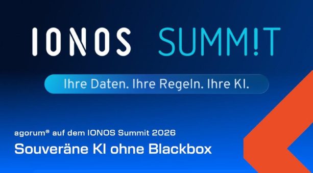 agorum® zeigt souveräne KI auf dem IONOS Summit 2026 in Berlin