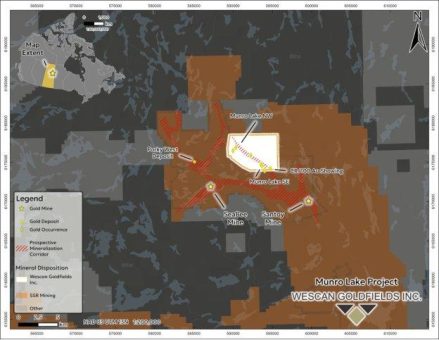 Wescan Goldfields beginnt mit der Mobilisierung des Camps für das Diamantkernbohrprogramm 2026 auf dem Projekt Munro Lake