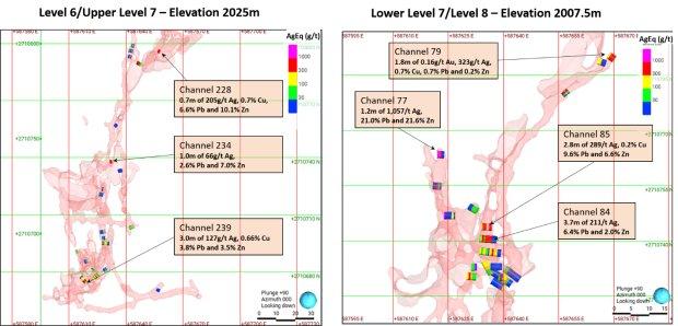 Southern Silver meldet 2,8 m mit 665 g/t AgÄq und 4,0 m mit 367 g/t AgÄq aus untertägigen Schlitzproben in der Mine Puro Corazon
