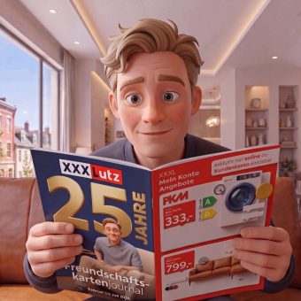 XXXLutz und Matthias Schweighöfer: Der neue Animations-Spot von For Sale erzählt eine Sofa-Geschichte fürs Leben
