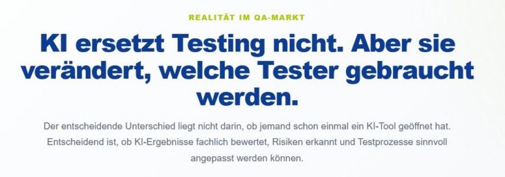 Termingarantie für alle AI-Kurse für Softwaretester bis zum Ende des Jahres