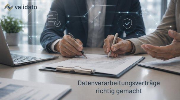 Wie regelt Validato AG die Auftragsverarbeitung (AVV/DPA) mit ihren Kunden?