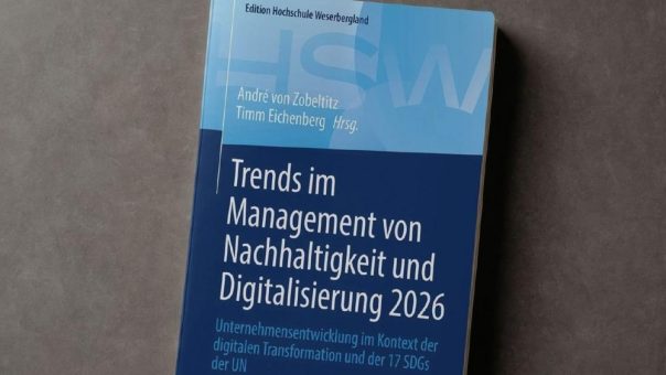 Nachhaltigkeit und Digitalisierung gemeinsam  denken: Neuer HSW-Sammelband erschienen
