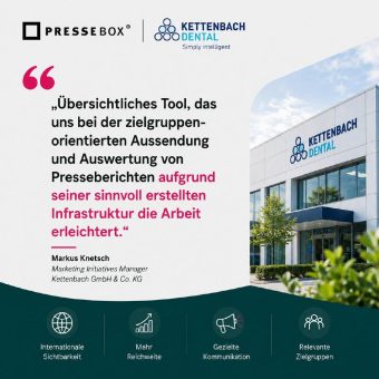 Wie die Kettenbach GmbH die PresseBox zur Unternehmenskommunikation einsetzt
