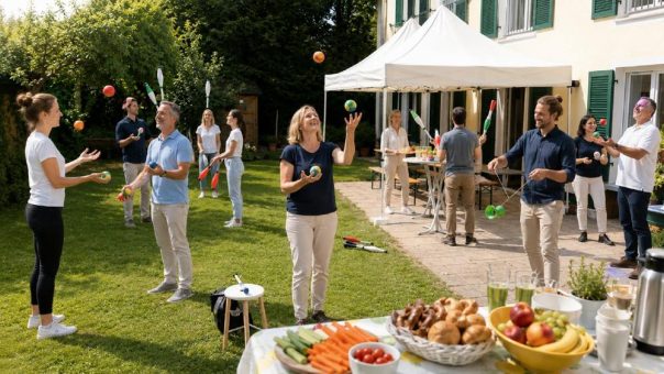 Jonglieren, ausprobieren, neue Impulse gewinnen: Erlebnis-Wochenende am 19.9.+20.9. in München