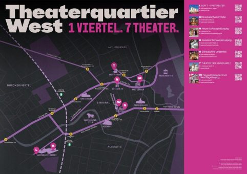 Theaterquartier West: Sieben Leipziger Bühnen zeigen sich unter einem gemeinsamen Namen