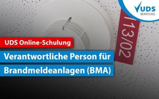Verantwortliche Person Brandmeldeanlagen nach DIN 14675 Online Schulung