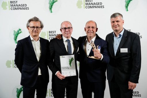 Kieback&Peter ist ein Preisträger des Best Managed Companies Award 2026