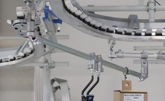 RK Rose+Krieger: Trolleykonstruktion für Hängeförderer