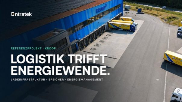 E-Lkw-Depot wirtschaftlich planen: Entratek zeigt skalierbare Ladeinfrastruktur für Logistikunternehmen