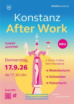 Konstanz After Work startet mit neuem Tower-Hopping aus der Sommerpause