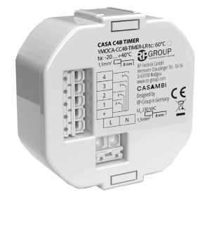 Mehr Reichweite und zuverlässige Zeitsteuerung mit dem CASA Connect 4 Buttons