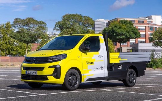 Turbo für Bau und Gewerbe: Opel Vivaro Pritsche jetzt mit 2,2-Liter-Diesel