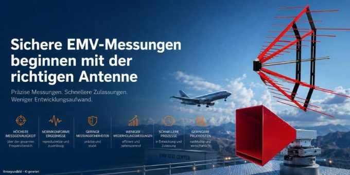 Sichere EMV-Messungen beginnen mit der richtigen Antenne