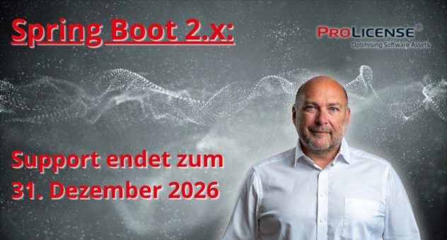 Spring Boot 2.x – Support endet zum 31. Dezember 2026