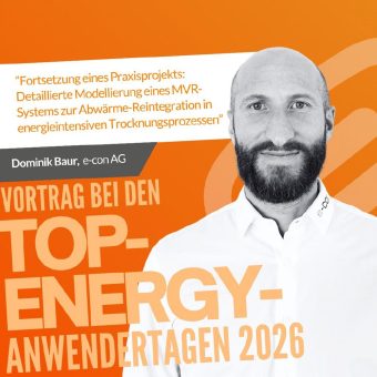 Abwärme effizient nutzen: mit detaillierter Modellierung von MVR-Systemen Optimierungspotenziale für energieintensive Trocknungsprozesse bewerten