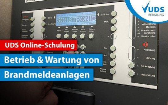 Brandmeldeanlagen Betrieb & Wartung Online Schulung