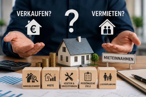 Immobilie verkaufen oder vermieten? Was Eigentümer vorher prüfen sollten