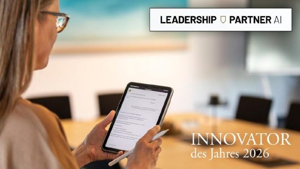 KI-Sparring für Führungskräfte im Mittelstand: Leadership Partner AI wird „Innovator des Jahres 2026″