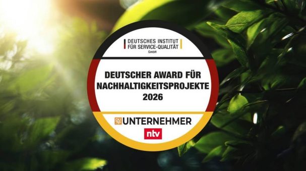 Deutscher Award für Nachhaltigkeitsprojekte 2026