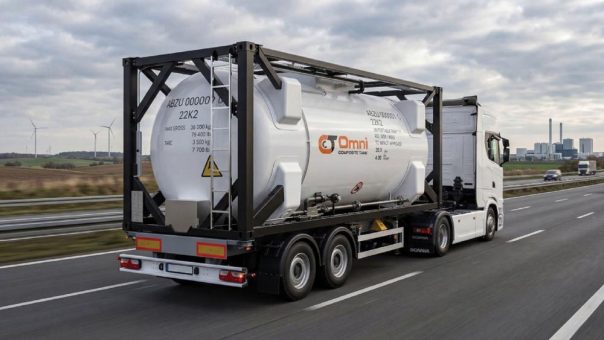TÜV SÜD begleitete OCT bei der weltweit ersten IMDG-Zulassung eines ISO-Kohlefaserverbundtanks