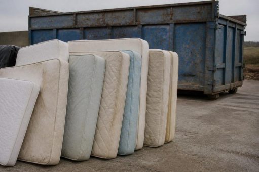 Altmatratzen ohne eigenen Abfallschlüssel: 8,27 Millionen Stück im Jahr laufen als Sperrmüll, während die Hersteller 5,1 Prozent Umsatz verlieren