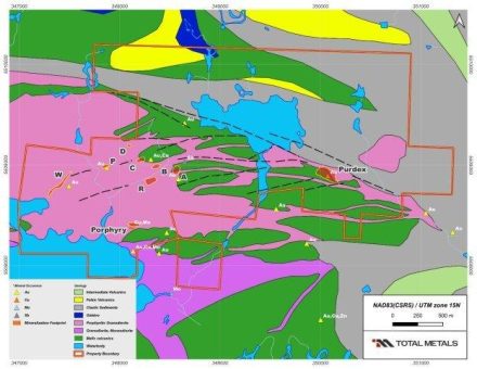Total Metals identifiziert vorrangige Bohrziele auf seinem hochgradigen Goldprojekt High Lake im Nordwesten von Ontario