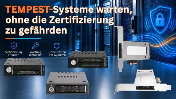 TEMPEST-Systeme warten, ohne die Zertifizierung zu gefährden – Warum Wechselrahmen unverzichtbar sind