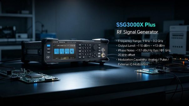 SIGLENT stellt die HF-Signalgeneratoren der Serie SSG3000X Plus vor