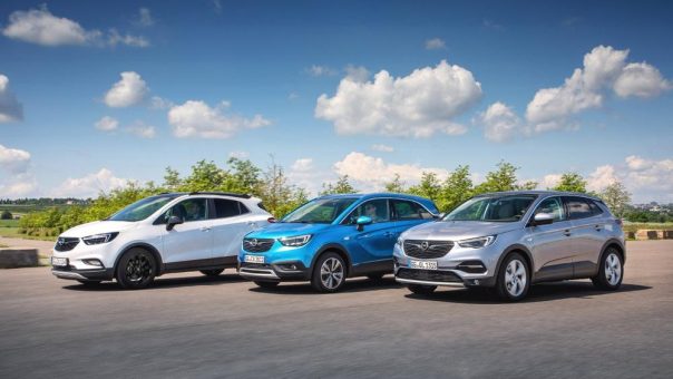 Die Opel-SUV-Familie: Führungsrolle bei der Euro 6d-TEMP-Initiative