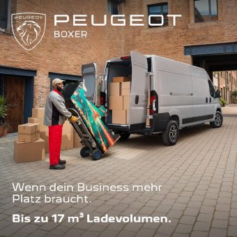 Sorgenfrei im Arbeitsalltag: Die PEUGEOT Gewerbewochen starten